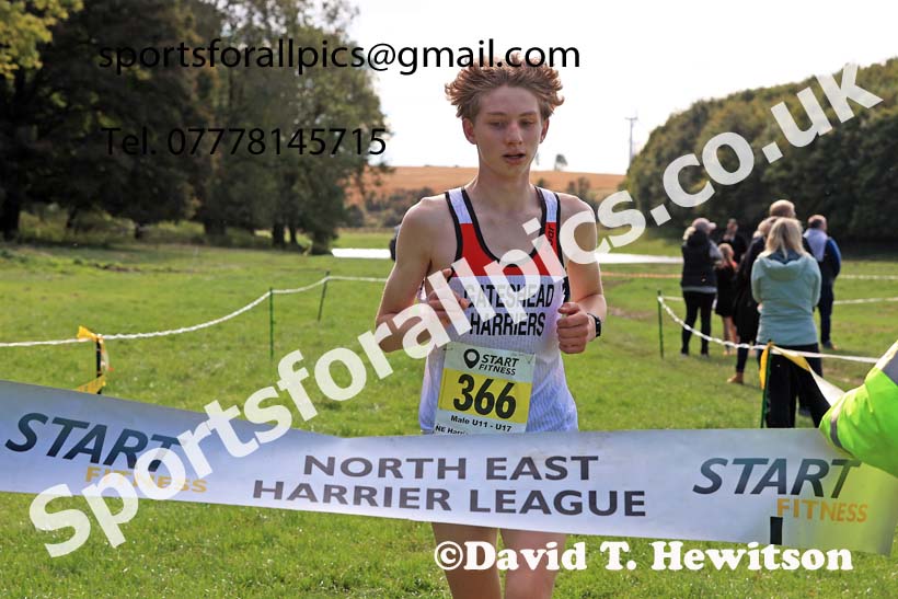Mens under-17s 2024 Start Fitness NEHL, Thornley Hall Farm, Peterlee, Saturday, September 28th.   Photo: David T. Hewitson/Sports for All Pics